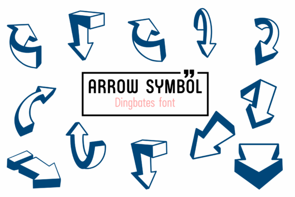 Arrow Symbol: A Bold Typeface for Web Direction