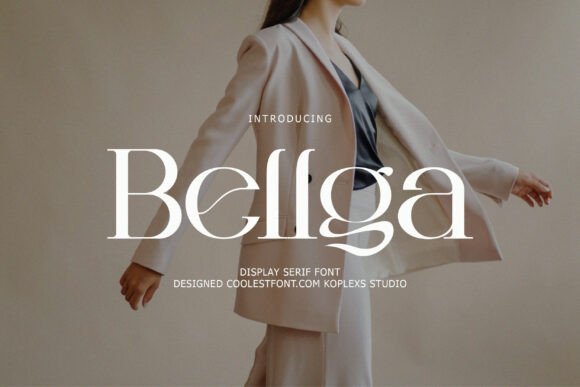 Bellga Font: A Designer’s Take on Modern Serif Elegance