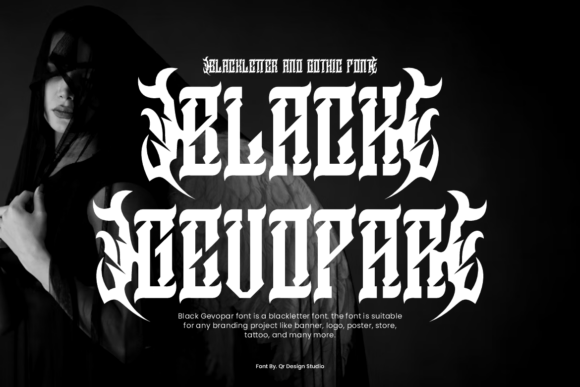 Black Gevopar: A Bold Blackletter Typeface