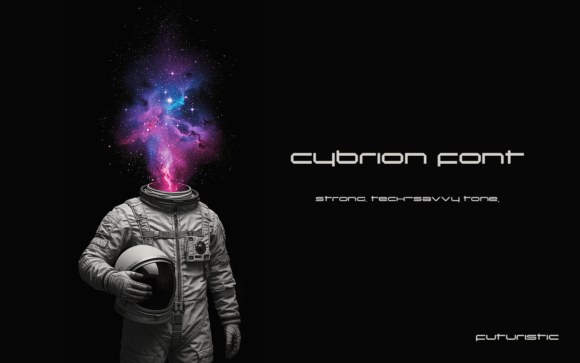 Cybrion: A Futuristic Typeface for Bold Web Design