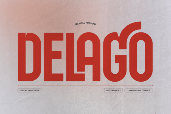 Delago Typeface: A Bold Choice for Editorial Design