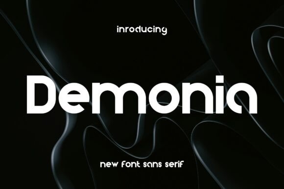 Demonia Font Review: A Bold Typeface for Modern Brands