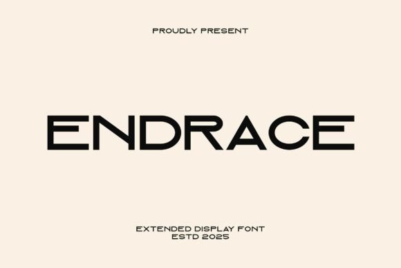 Endrace Font Review for Bold Campaigns