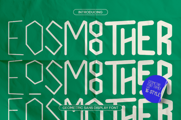 Eosmoother: A Modern Display Font for Web Design