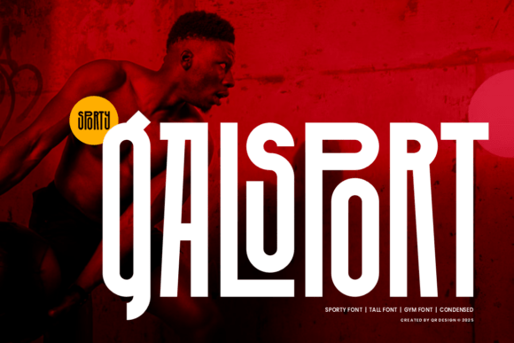 Galsport: A Bold Display Font for Web Design