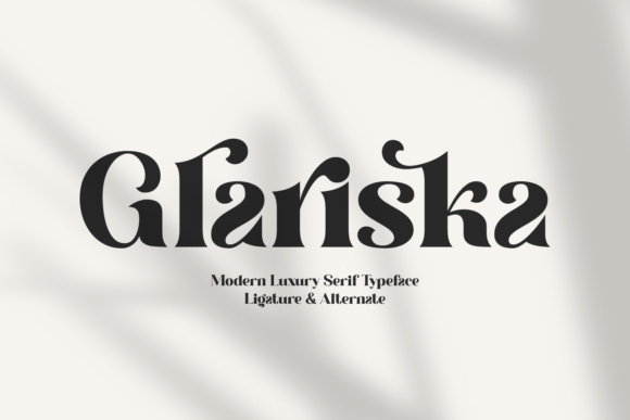 Glariska: The Bold Serif Font for Impact