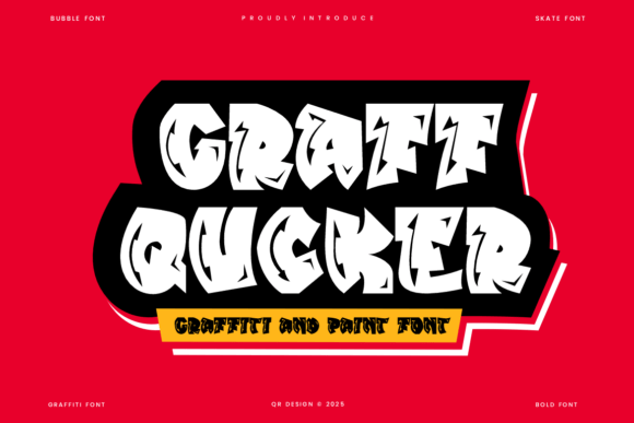 Graff Qucker: A Bold Display Font for Modern Branding