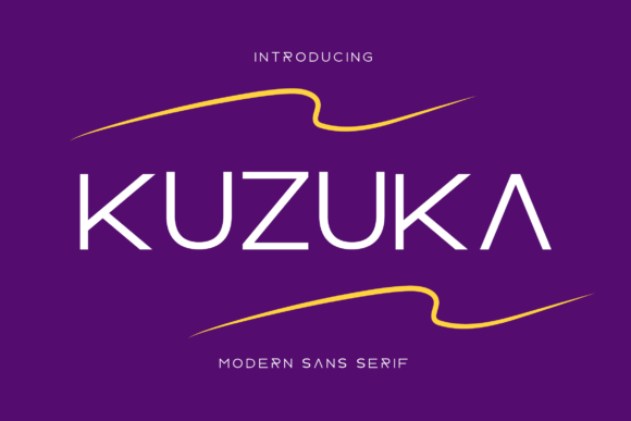 Kuzuka: A Confident Sans Serif Font for Modern Editorial Design