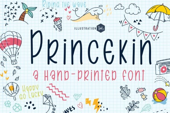 Princekin: The Handwritten Typeface for Clear Campaigns