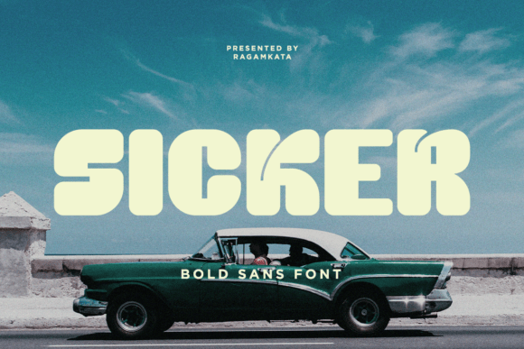 Sicker Font: Bold Branding for Small Business