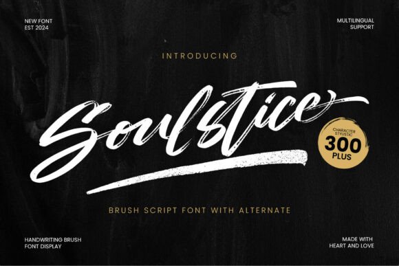 Soulstice Font: Elevate Your Brand Identity