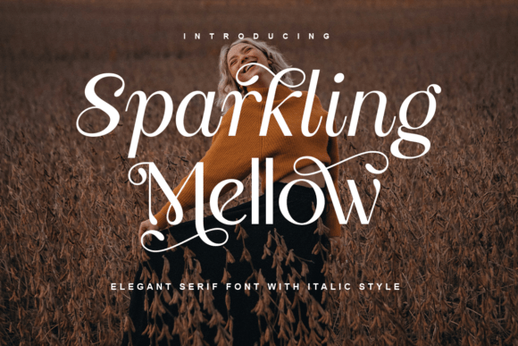 Sparkling Mellow: A Serif Font for Polished Branding