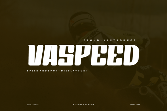 Vaspeed: A Bold Serif Font for Strong Brand Identity